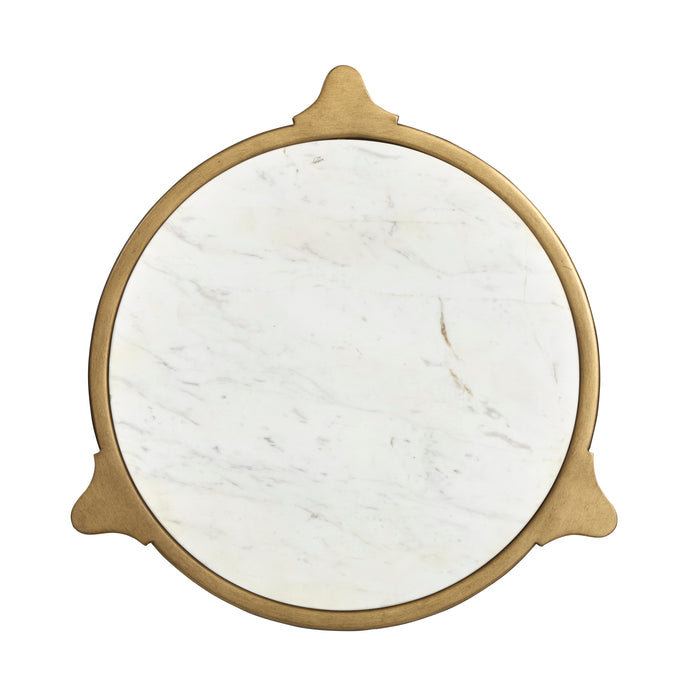 Table de salon Arlington de 19,88 po - laiton vieilli