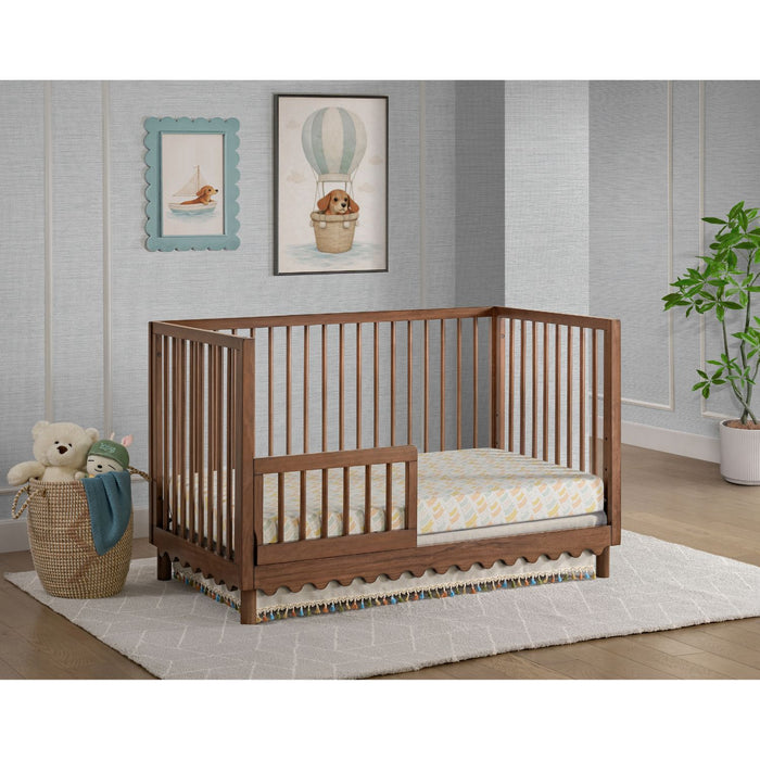 Garde-corps pour lit de bébé Aubrey - brun