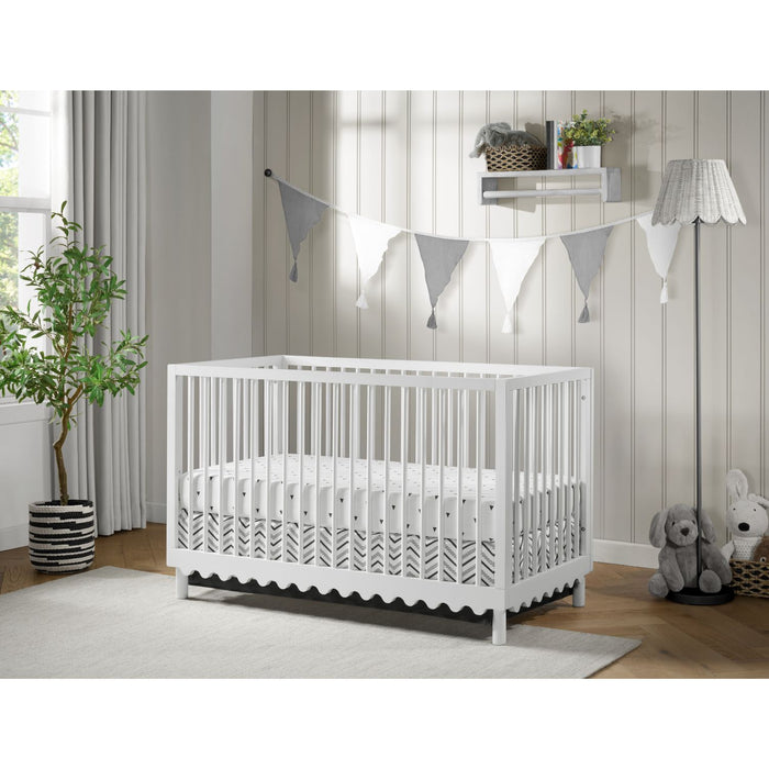 Lit de bébé convertible Aubrey - blanc