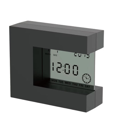 Cass Digital Clock Black|Horloge numérique Cass noire