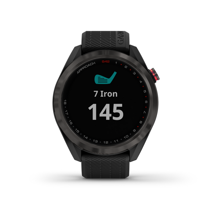 Garmin Approach® S42 Montre De Golf Gps Intelligente - Suivi De Fitness Avec Support Multi-gnss - Gunmetal