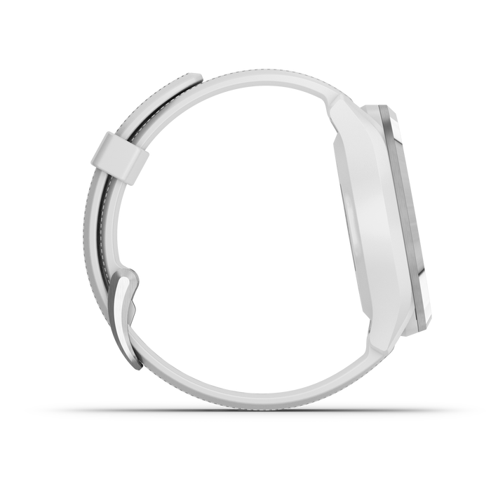 Garmin Approach® S42 Montre De Golf Gps Intelligente - Suivi De Fitness Avec Support Multi-gnss - Argent Poli