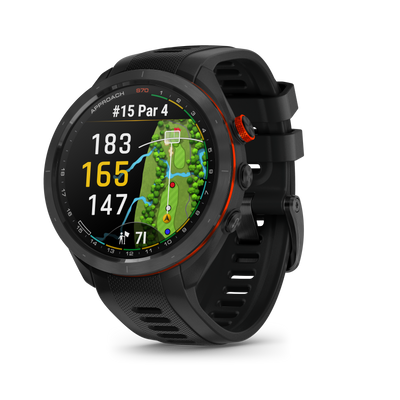 Garmin Approach® S70 Golf Gps Smartwatch - Sport And Health Tracker With Black Silicone Band|Garmin Approach® S70 Montre Gps De Golf - Suivi Sportif Et De Sante Avec Bracelet En Silicone Noir