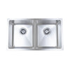 Évier de cuisine sous plan Bristol Sinks en acier inoxydable - B1807