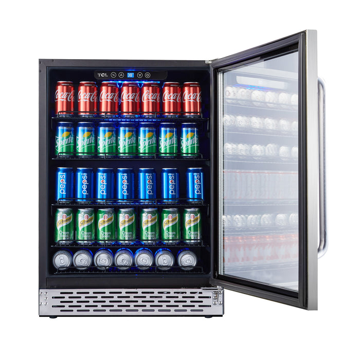 Refroidisseur à boissons amovible et encastré TLC de 24 po - B521F