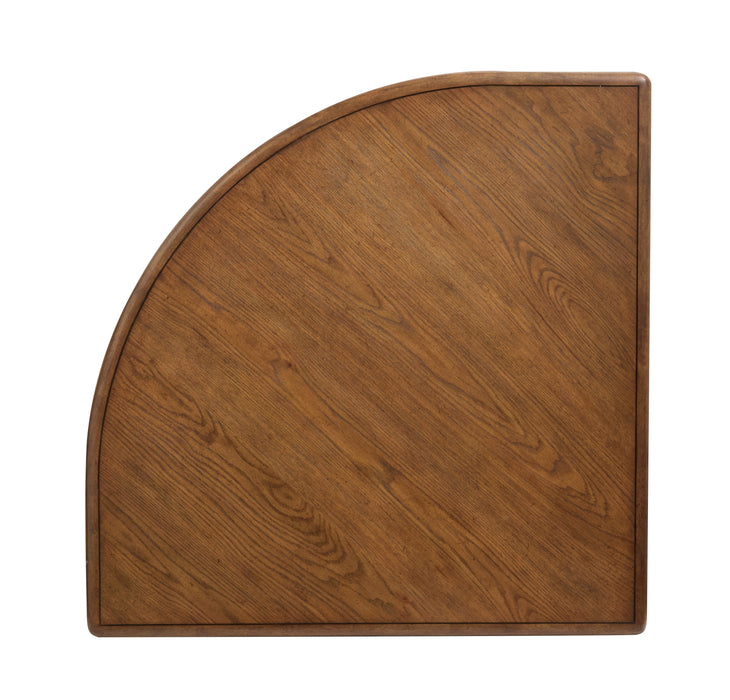 Table à café Baltic de 38 po avec dessus relevable et rangement - brun-fauve 
