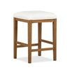 Tabouret Betton de 16 po avec pattes en bois - blé belge