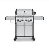 Gril à gaz naturel BaronMC S 490 PRO IR de Broil King avec brûleur latéral à infrarouge et brûleur arrière de rôtisserie - 875947