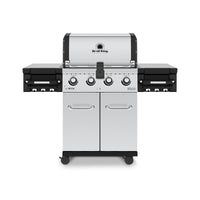 Gril à gaz propane RegalMC S 420 PRO en acier inoxydable de Broil King - 956314