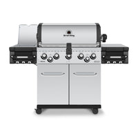 Gril à gaz naturel RegalMC S 590 PRO IR de Broil King avec brûleur latéral à infrarouge et brûleur arrière de rôtisserie - 958944