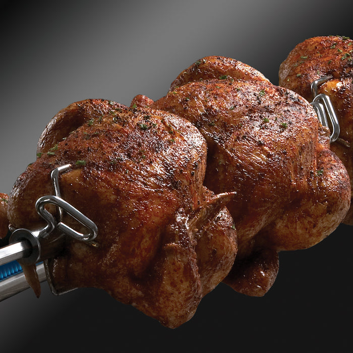 Gril à gaz naturel RegalMC S 590 PRO IR de Broil King avec brûleur latéral à infrarouge et brûleur arrière de rôtisserie - 958944