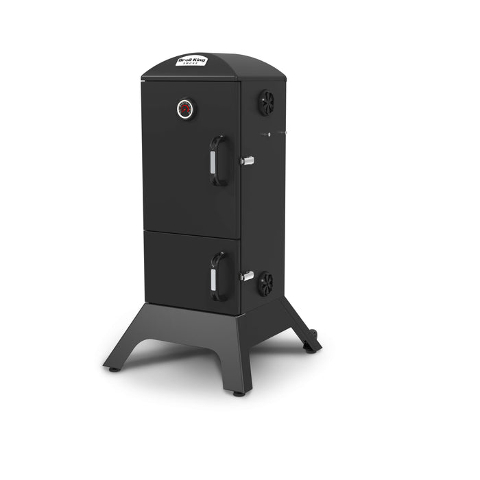 Broil King Vertical Fumoir a charbon dans armoire noire