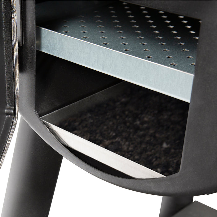 Gril à charbon décalé RegalMC Charcoal Offset 500 noir de 955 po2 de Broil King - 958050