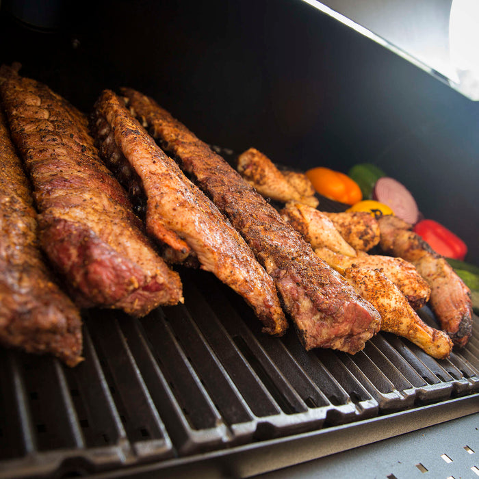 Broil King Regal Charbon Offset 400 Grill charbon et fumoir decale en noir