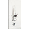 Œuvre d’art murale « Boat Reflection » sur toile - 21 po x 48 po