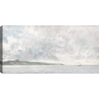  Peinture acrylique « Lakeview » - 30 po x 60 po