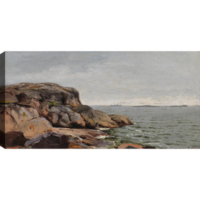 Oceanview Acrylic Painting - 30" x 60" | Peinture acrylique « Oceanview » - 30 po x 60 po
