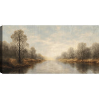  Peinture acrylique « Landscape » - 30 po x 60 po