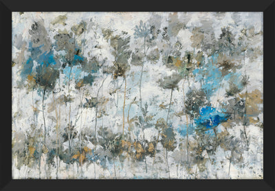 Florals Framed Stucco Art – 27.25" x 39.25" | Œuvre d’art en stuc encadrée « Florals » - 27,25 po x 39,25 po