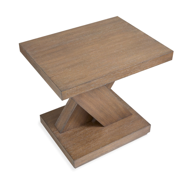 Table de bout Buckley de 20 po - brun épicé