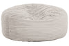 Fauteuil poire Bala de Sealy en velours côtelé avec mousse à haute densité - taupe