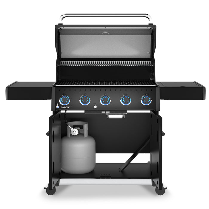Broil King Baron 520 Pro Shadow 5-bruleurs 45 000 BTU Barbecue a gaz propane - 675114