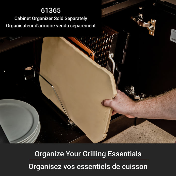 Broil King Baron 520i Shadow 4-bruleurs 45 000 BTU Barbecue a gaz propane encastre - 876814