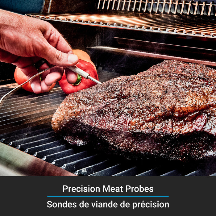 Ensemble de conversion pour module aux granules Baron pour barbecue a 4 bruleurs, noir