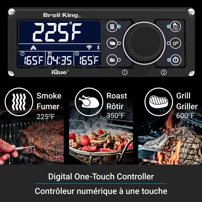 Ensemble de conversion pour module aux granules Baron pour barbecue a 4 bruleurs, noir