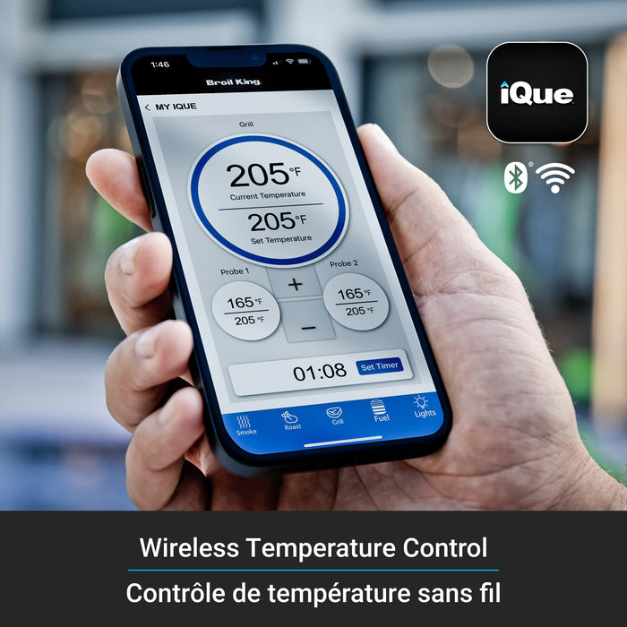 Ensemble de conversion pour module aux granules Baron pour barbecue a 5 bruleurs, noir