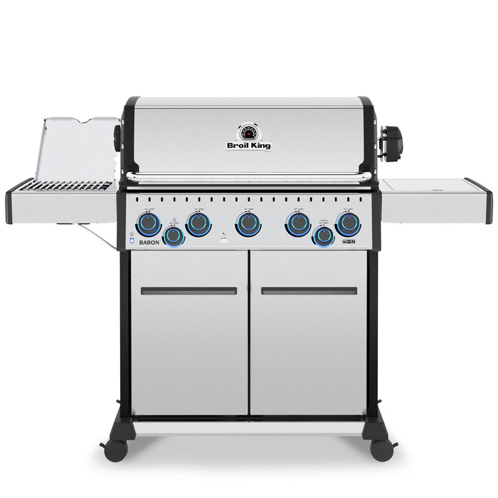 Broil King Baron S 590 Pro IR 5-bruleurs 45 000 BTU Barbecue a gaz propane - 678344