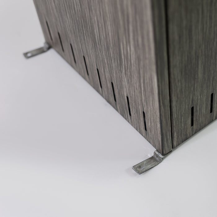 Radiateur de terrasse Deko Living pour l'extérieur - gris
