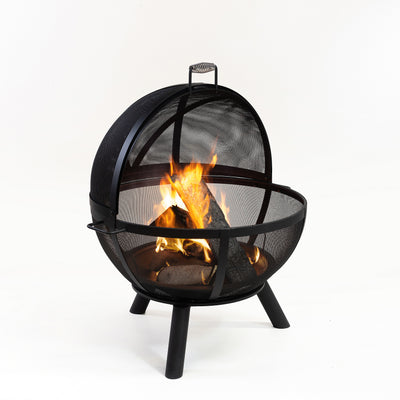Deko Living Wood Burner Sphere Fire Pit|Foyer extérieur sphérique au bois Deko Living