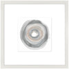 Œuvre d’art encadrée et surélevée sous verre « Sea Shell II » avec passe-partout - 24 po x 24 po