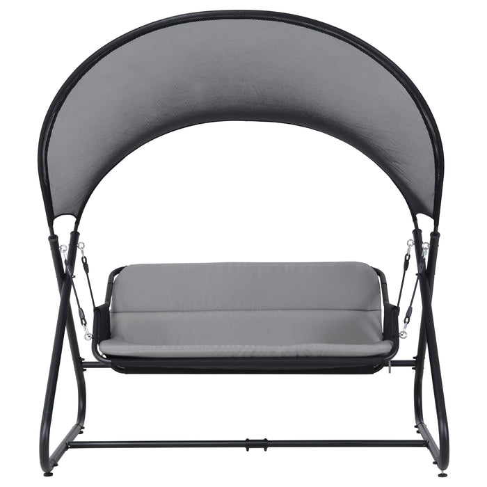 Balançoire Deko Living pour l’extérieur et la terrasse avec toit