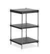 Table d’appoint Corrall de 16 po avec rangement - Briarsmoke foncé