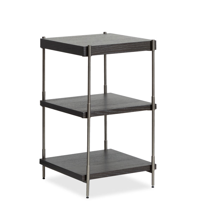 Table d’appoint Corrall de 16 po avec rangement - Briarsmoke foncé