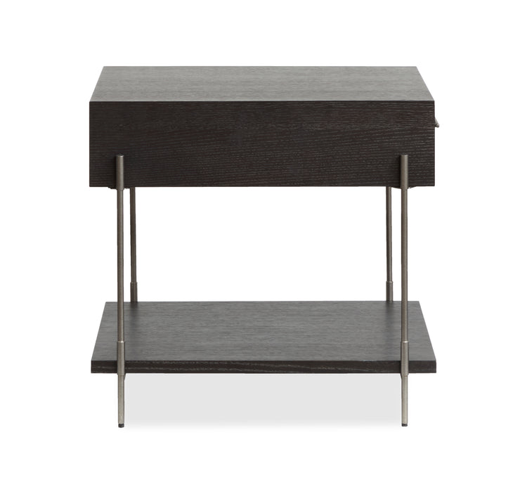 Table de bout Corrall de 20 po avec rangement - Briarsmoke foncé