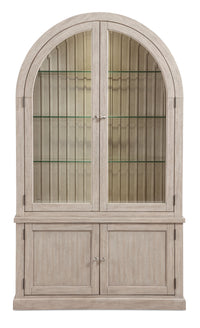 Armoire vitrée Corsa de 47,5 po - Chêne gris clair