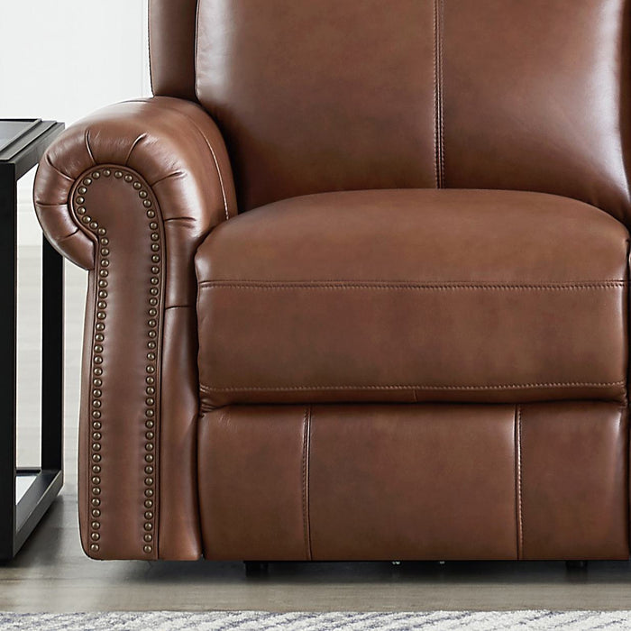 Fauteuil à inclinaison électrique Royce de Hydeline - brun