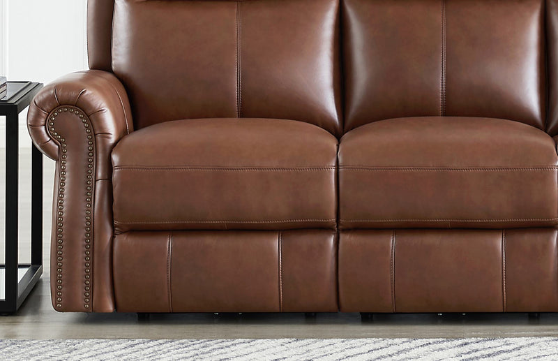 Sofa à inclinaison électrique Royce de Hydeline - brun