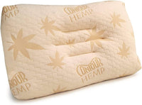 Oreiller de Contour en fibres de chanvre naturelles pour la tête