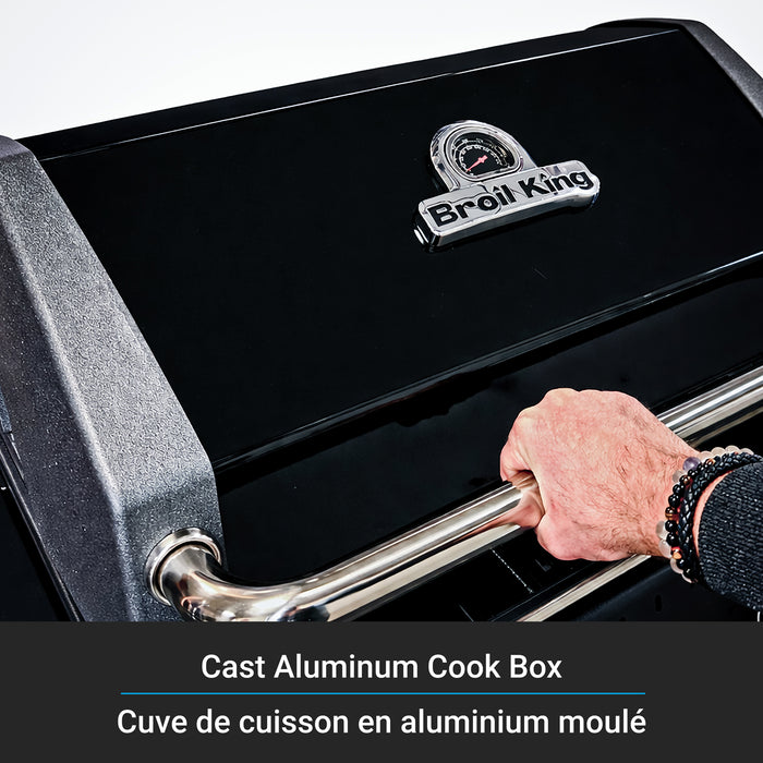Broil King Crown 310 Shadow 4-bruleurs 32 000 BTU Barbecue a gaz naturel - 864057