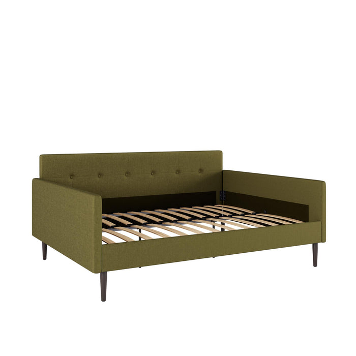 Lit de repos Wimberly de DHP en tissu - vert