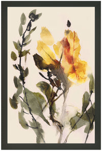 Œuvre d’art encadrée au fini lin « Vintage Summer » - 27 po x 39 po