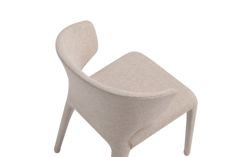 Ensemble 2 chaises de salle à manger Conrad de Manhattan Comfort en similicuir - blé