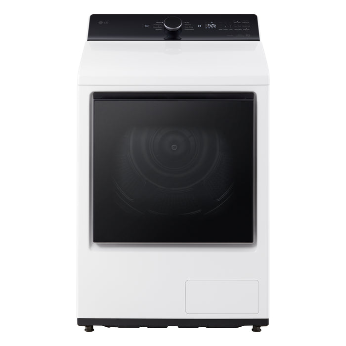 Sécheuse LG de 7,3 pi3 avec pompe à chaleur, moteur DirectDriveMD et AI Sensor DryMD - blanche - DLHC8402W