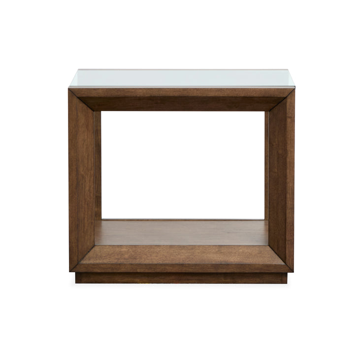 Table de bout Drover de 22 po avec rangement - cannelle 