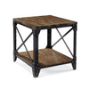 Table de bout Eastway de 22 po avec rangement - pin naturel vieilli