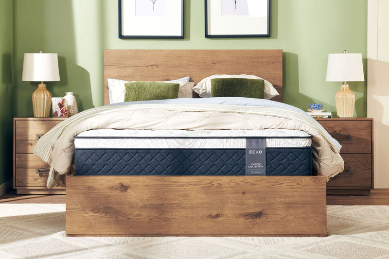 Matelas ferme à Euro-plateau Encore Echo de Springwall pour grand lit 